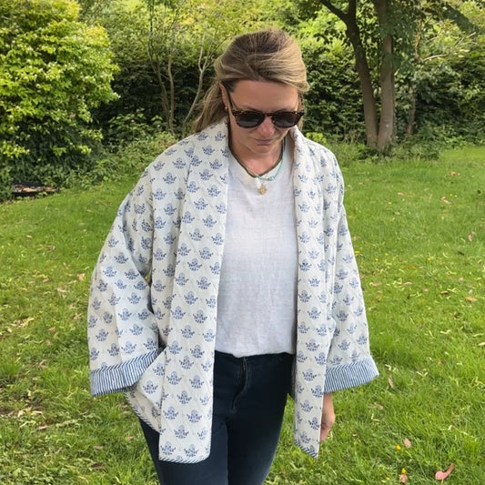 Clara Blue Relaxed Jacket