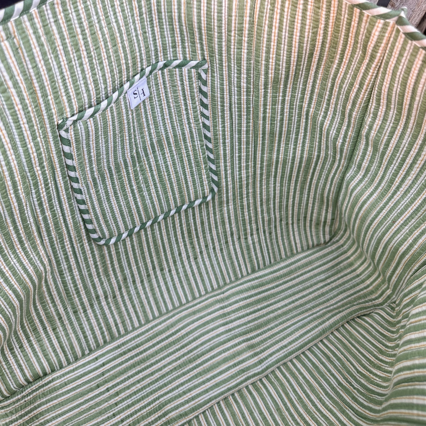 Green Hazel Tote Bag