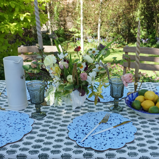 Forest Green Tablecloth