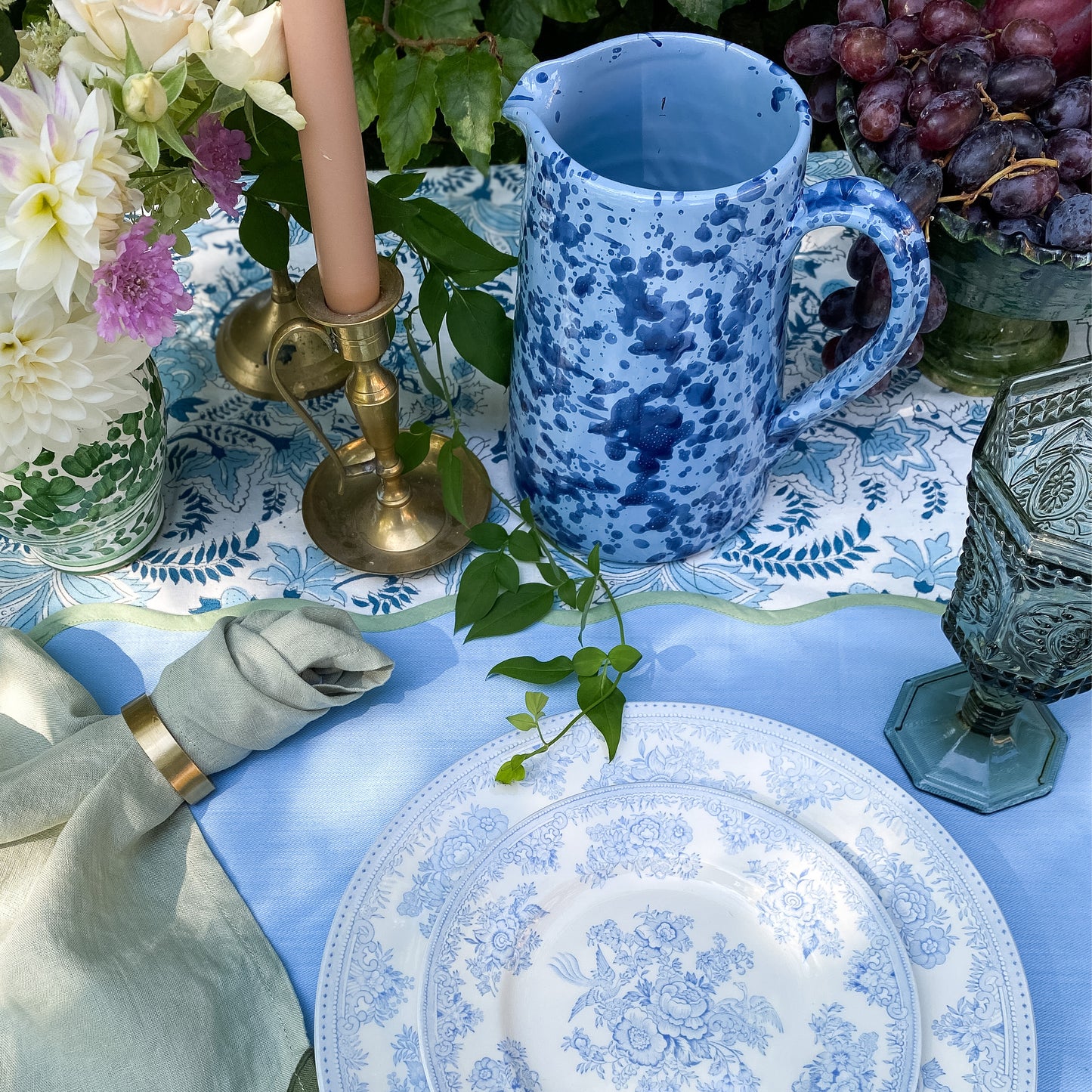 Blue Rhea Jug