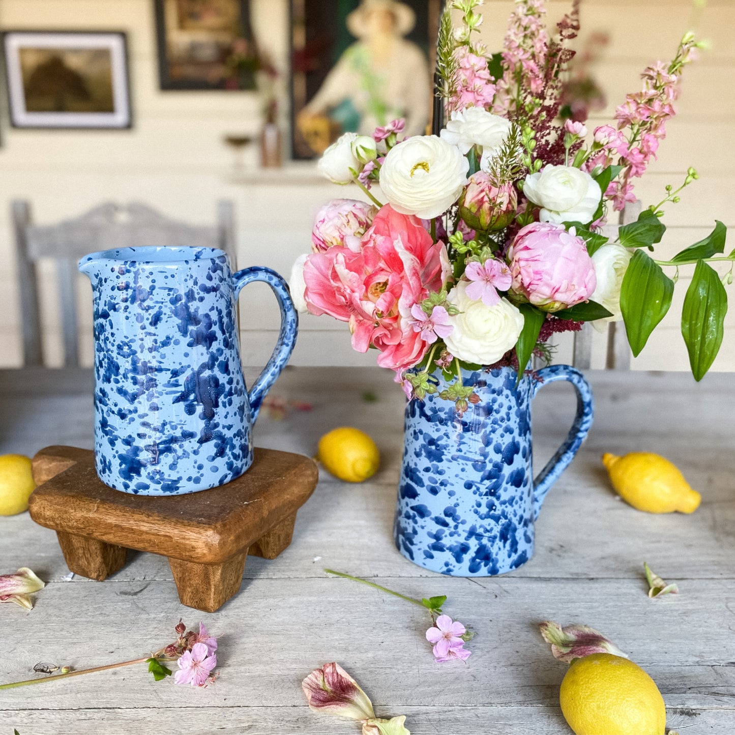 Blue Rhea Jug