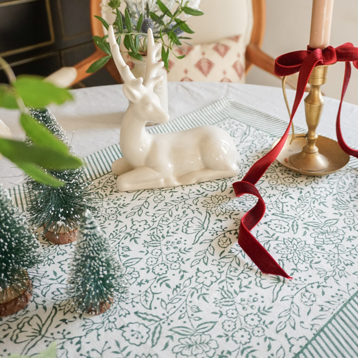 Hazel Green Table Runner