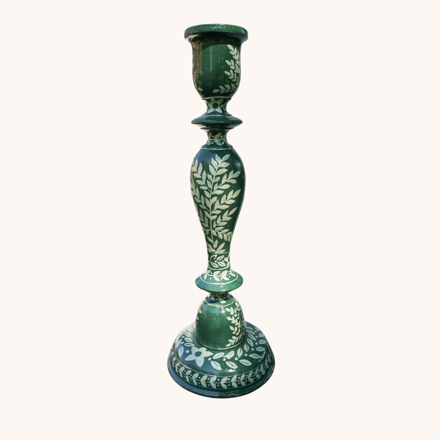 Hand Painted Candlestick