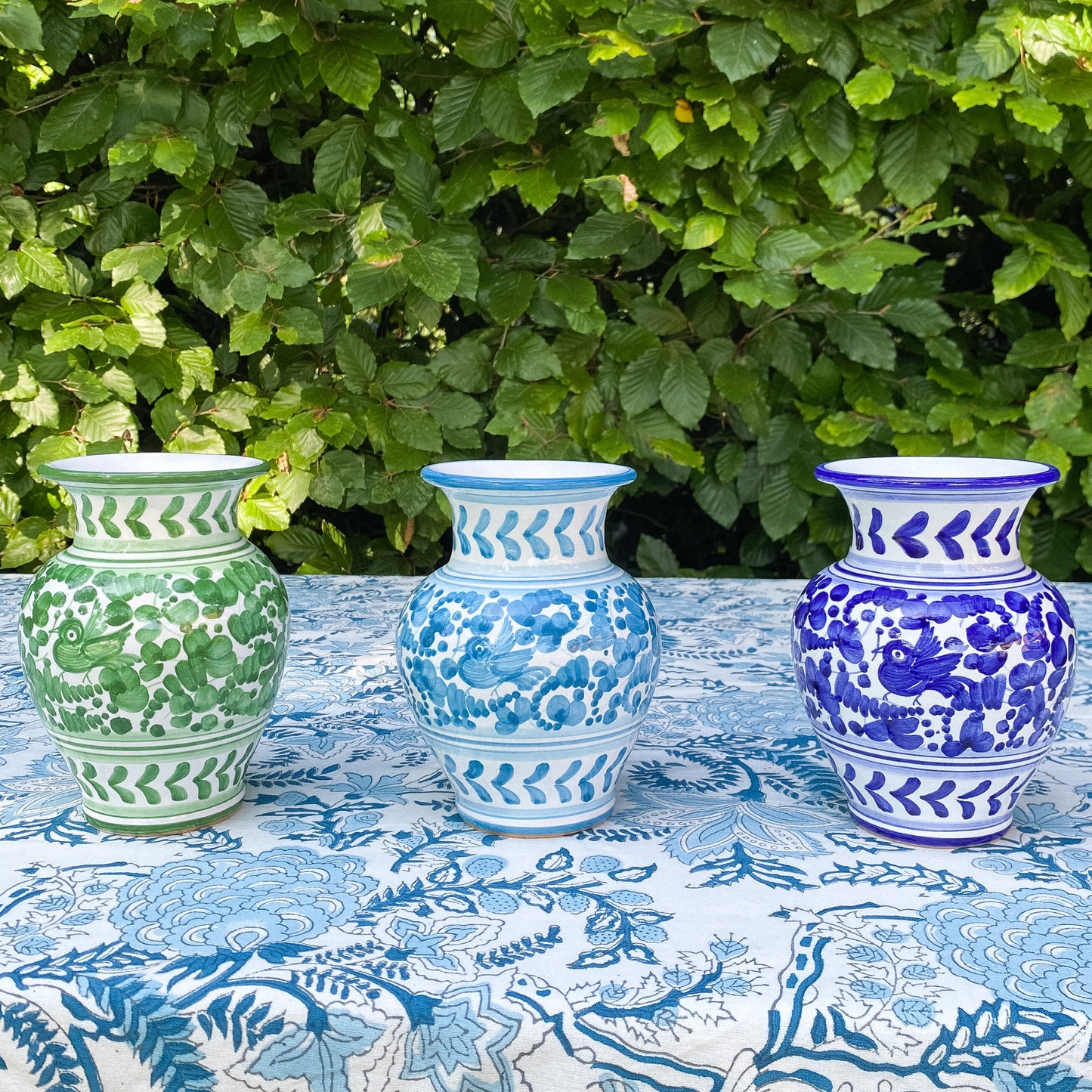Ravello Vase in Blue