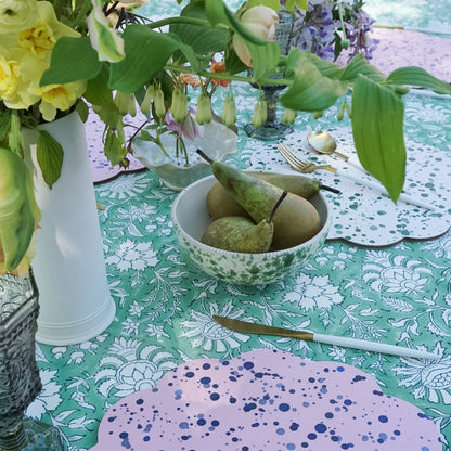 Jewel Green Tablecloth