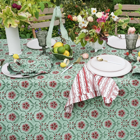 Mabel Floral Tablecloth
