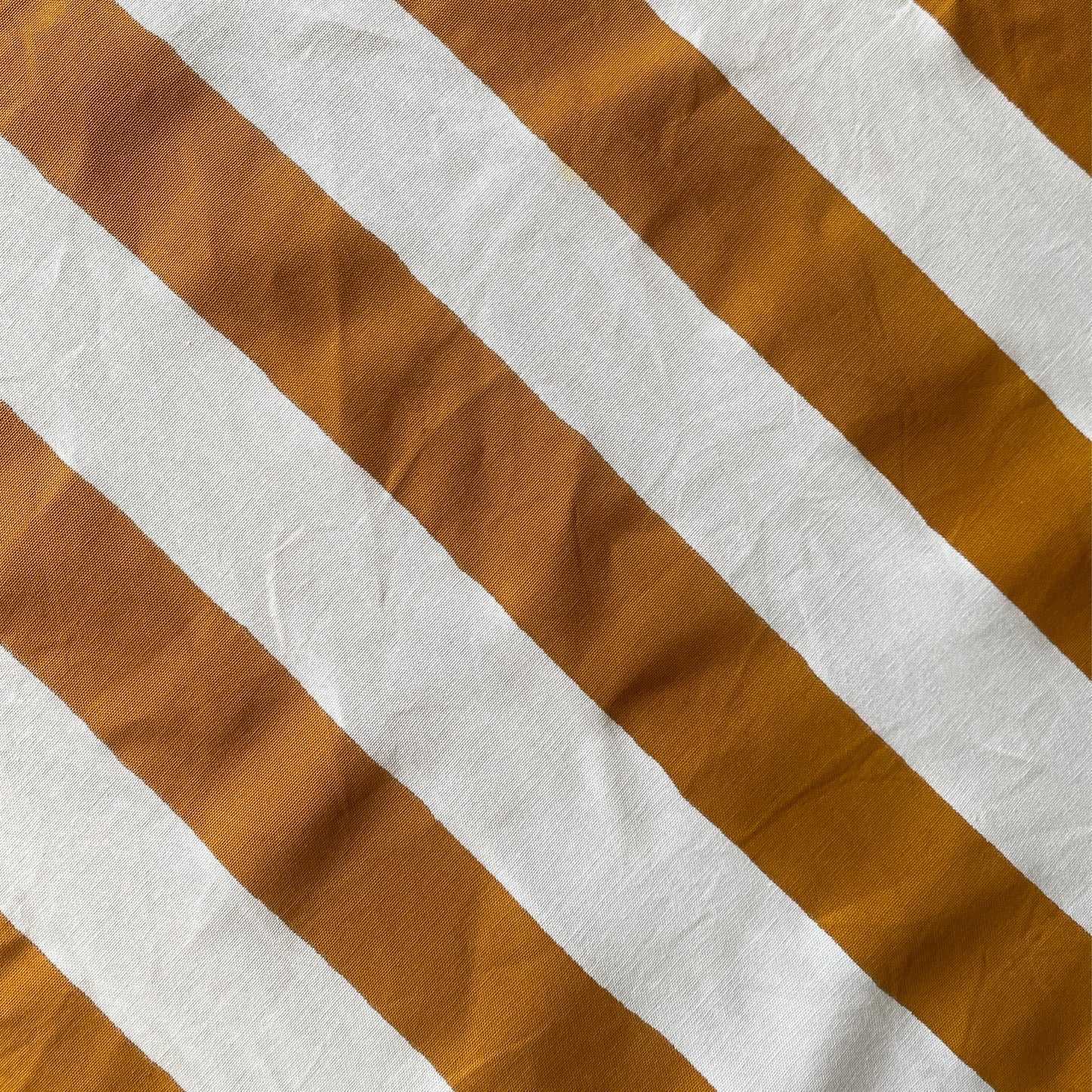 Mustard Stripe Tablecloth SECONDS