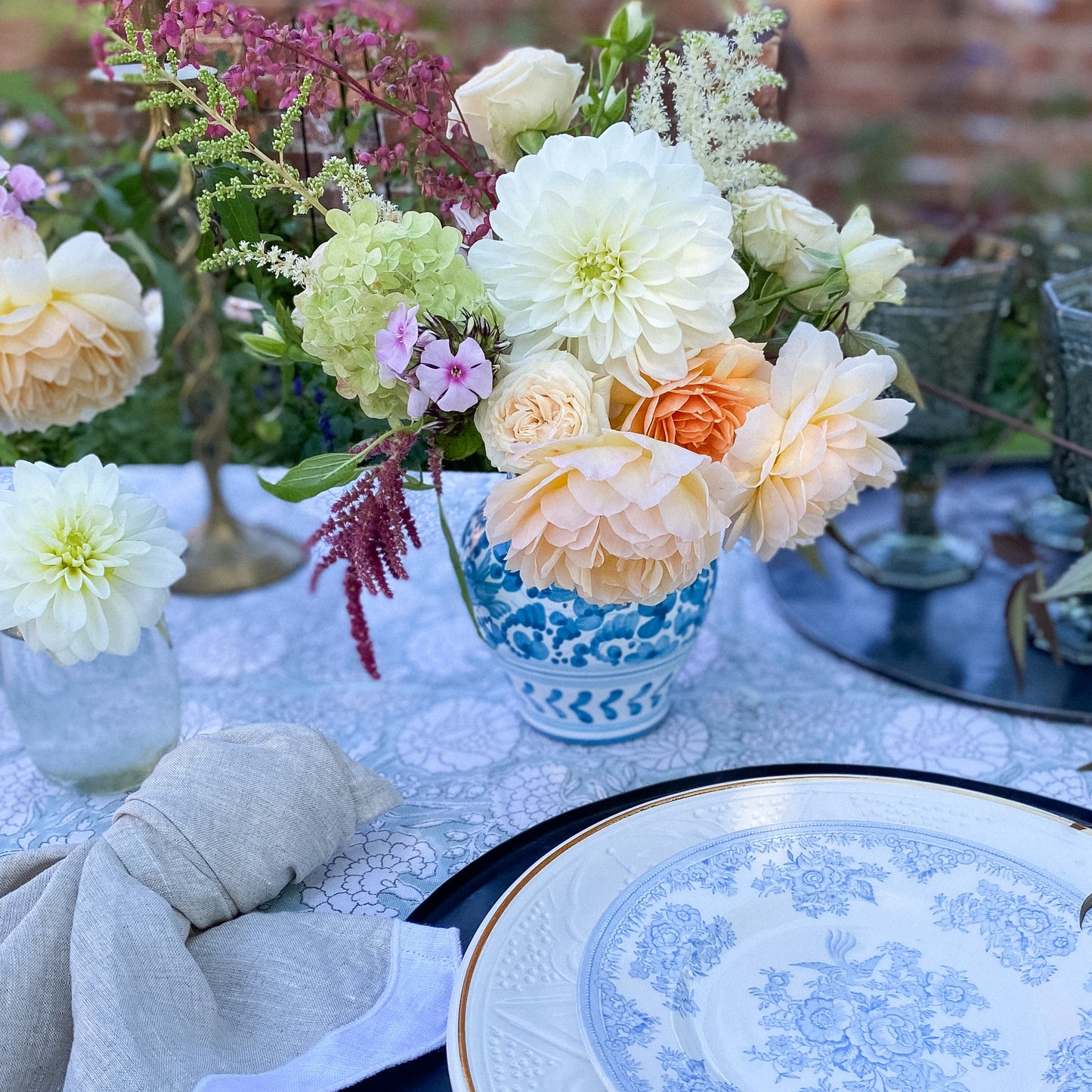 Ravello Vase in Aqua