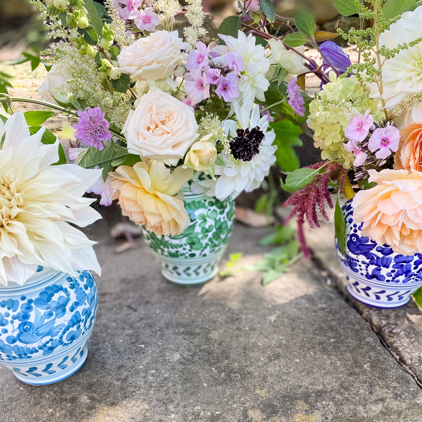 Ravello Vase in Aqua