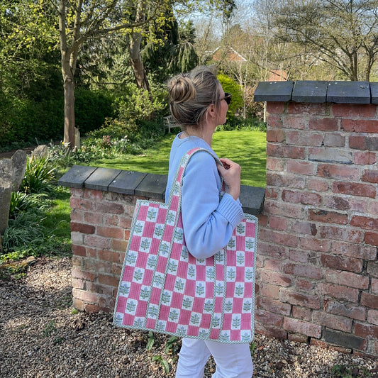 Matilda Pink Tote Bag