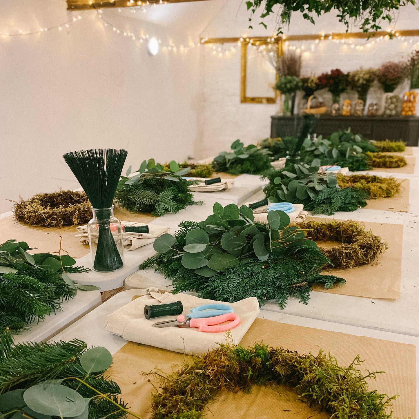 Christmas Wreath Workshop // Saturday 6th December 10am - 12pm