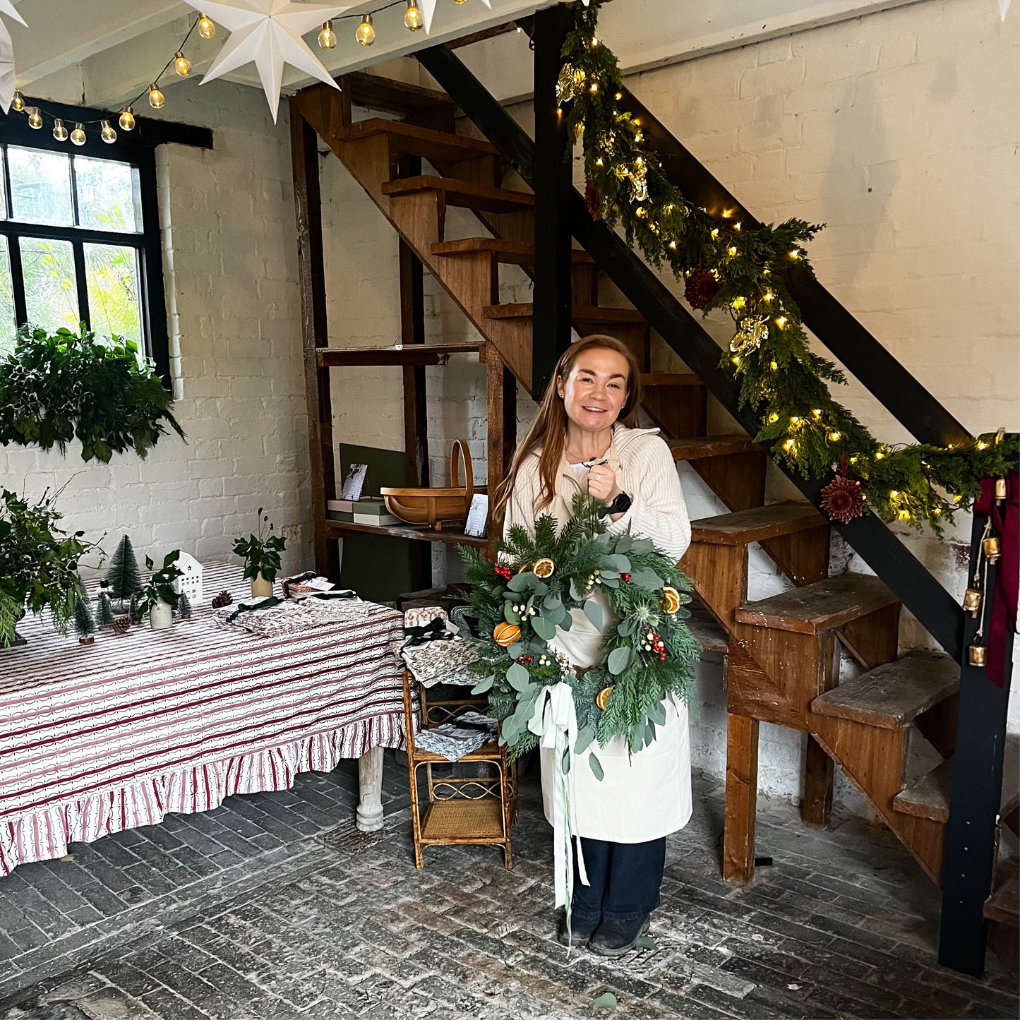 Christmas Wreath Workshop // Saturday 6th December 10am - 12pm