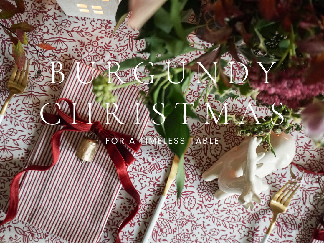 A Burgundy Christmas