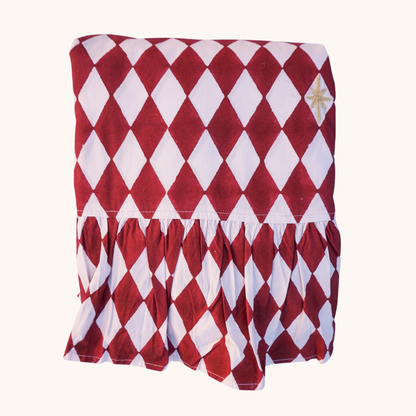 Harlequin Berry Red Tablecloth