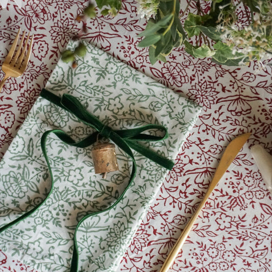 Hazel Green Napkins // Set of 4