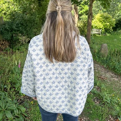 Clara Blue Relaxed Jacket