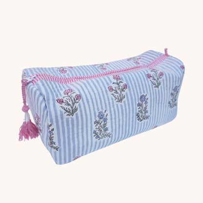 Lila Blue Wash Bag