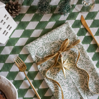 Hazel Green Napkins // Set of 4