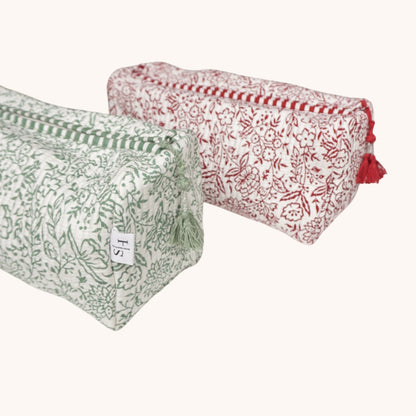 Green Hazel Medium Wash Bag