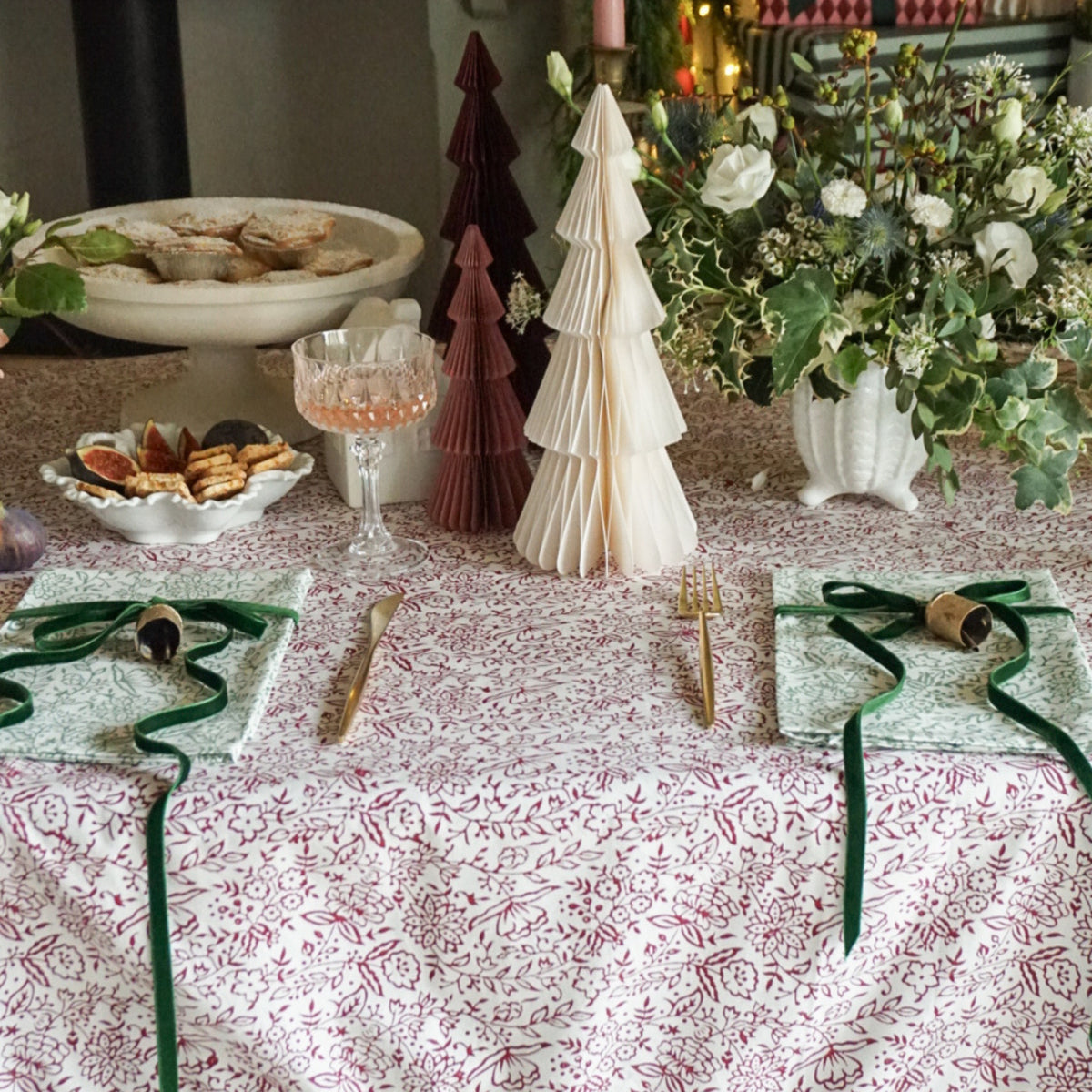 Hazel Green Napkins // Set of 4