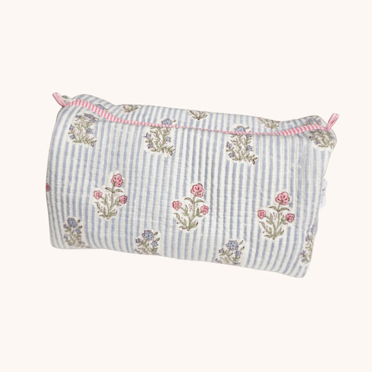 Blue Lila Medium Wash Bag