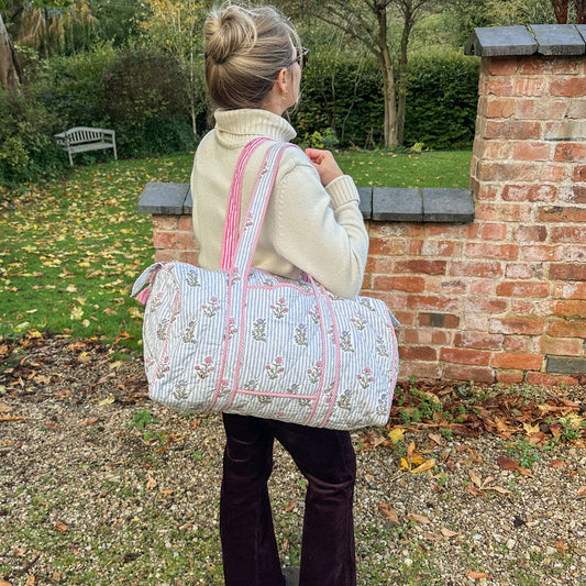 Lila Blue Weekend Bag