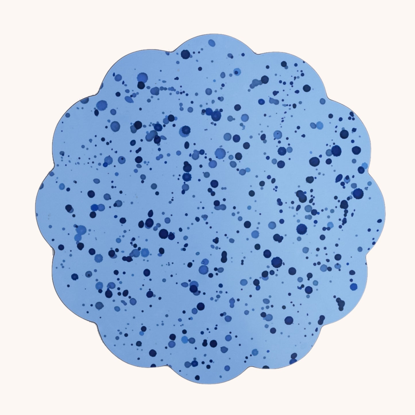 Blue Splatter Placemat