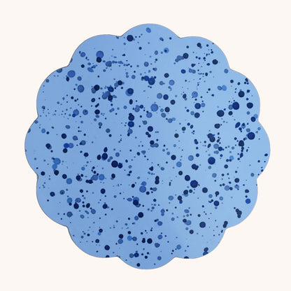 Blue Splatter Placemat