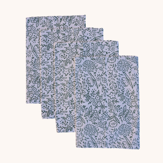 Hazel Green Napkins // Set of 4