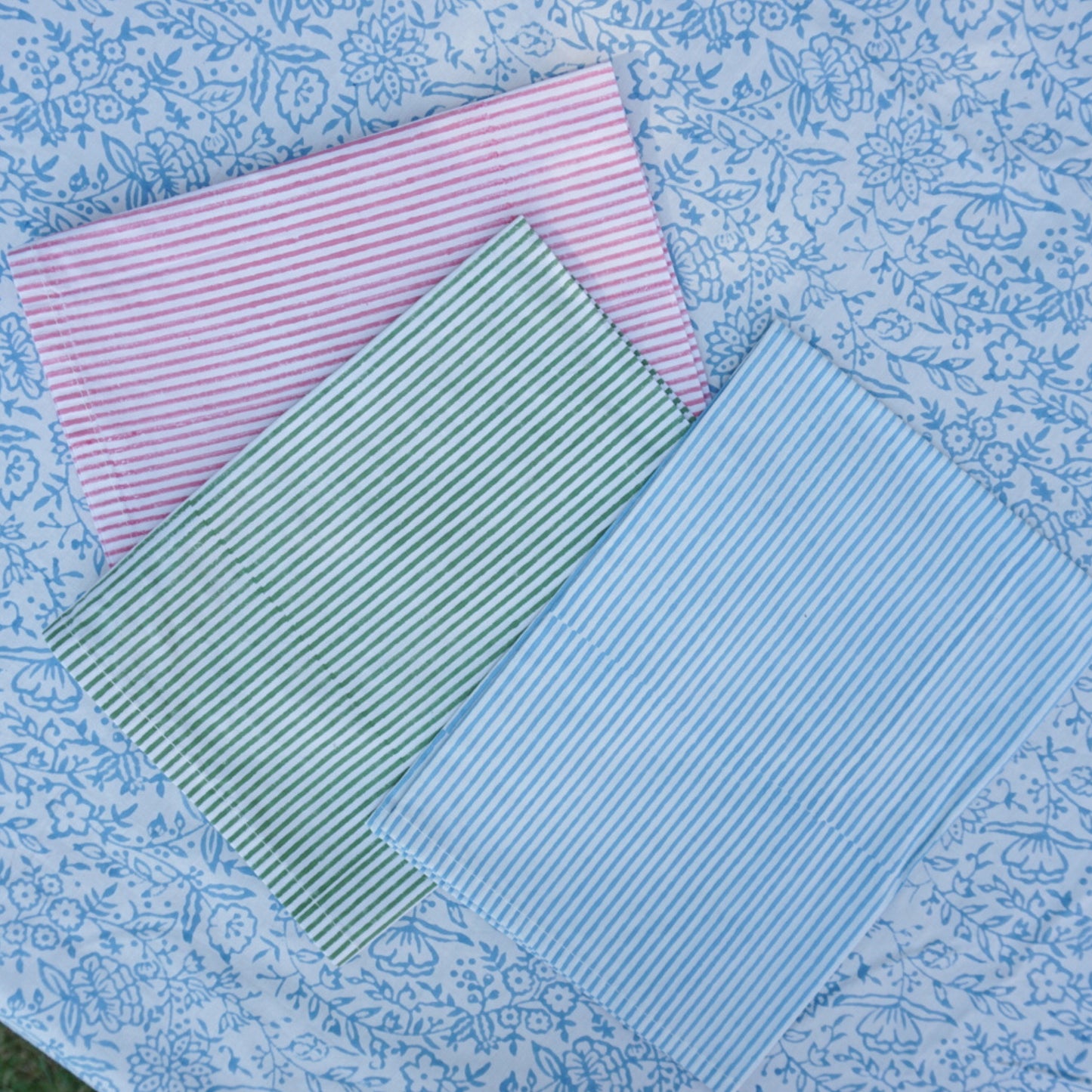 Hazel Blue Tablecloth