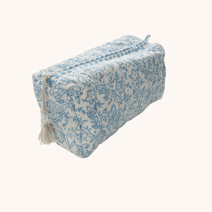 Blue Hazel Small Wash Bag