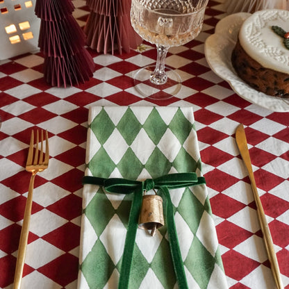 Harlequin Forest Green Napkins // Set of 4