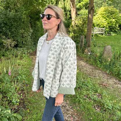 Clara Green Relaxed Jacket
