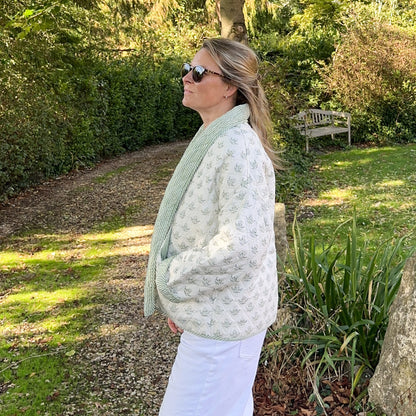 Clara Green Relaxed Jacket SAMPLE
