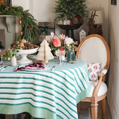 Harper Stripe Tablecloth
