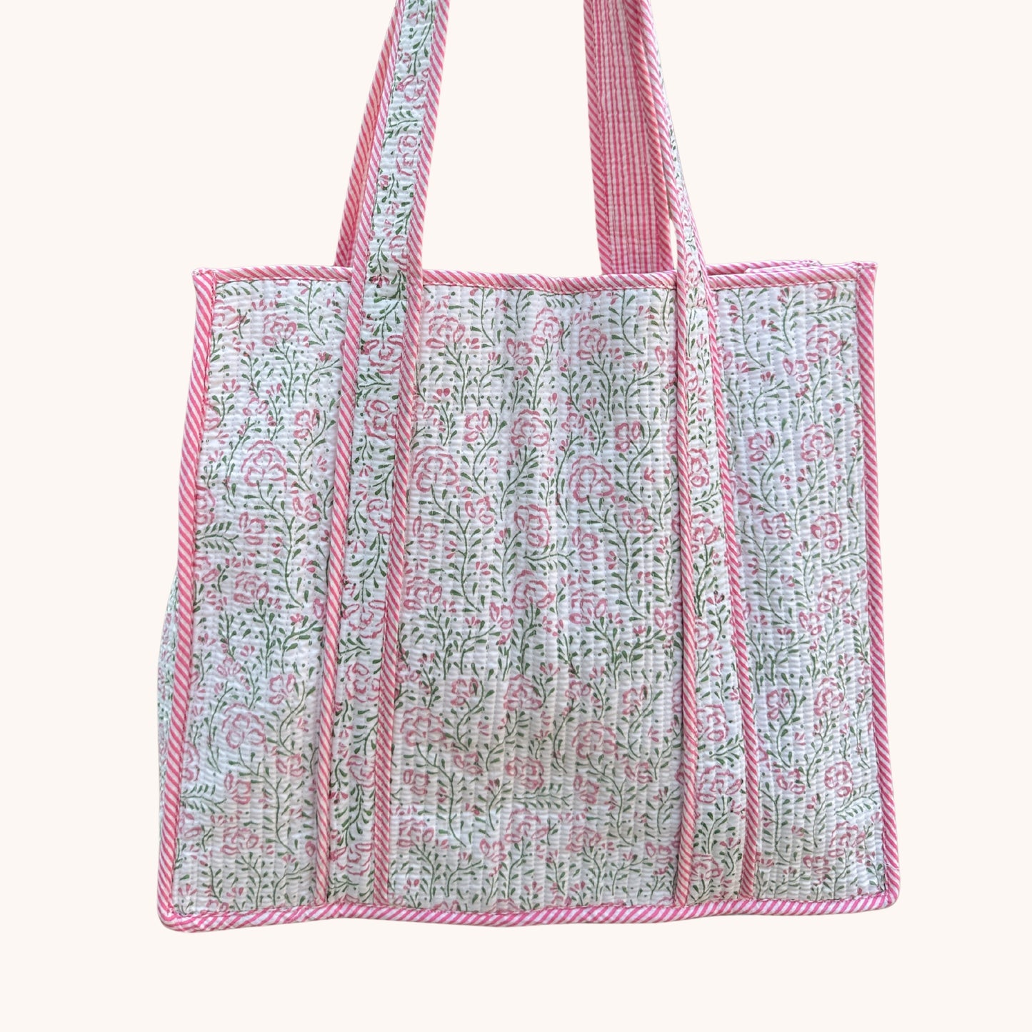 Faye Pink Tote Bag