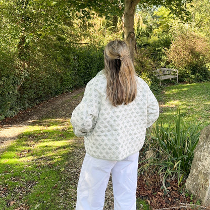 Clara Green Relaxed Jacket SAMPLE