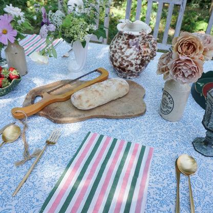 Hazel Blue Tablecloth