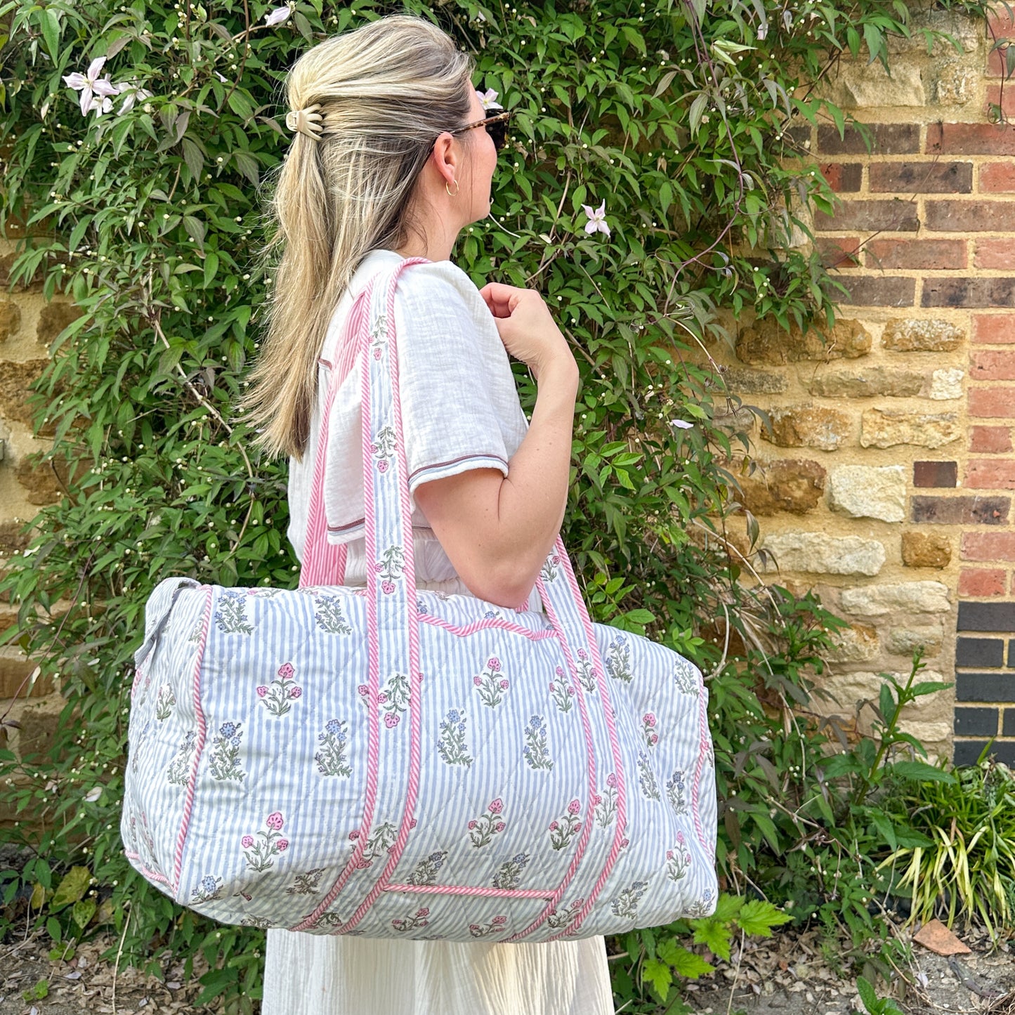 Lila Blue Weekend Bag