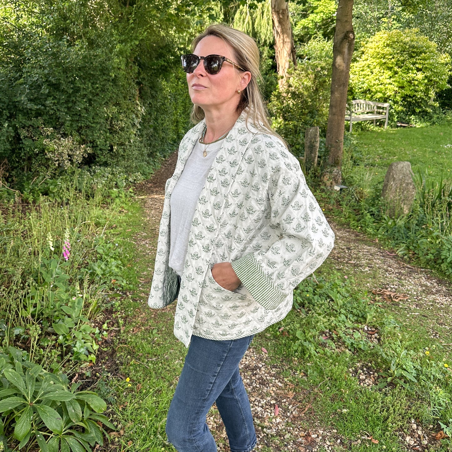 Clara Green Relaxed Jacket
