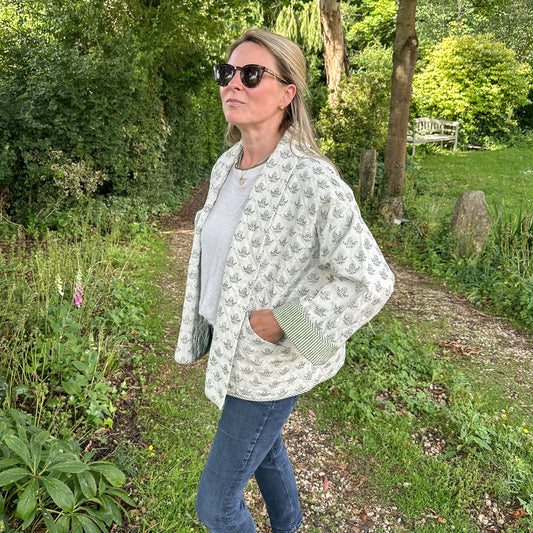Clara Green Relaxed Jacket