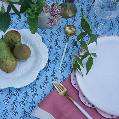 Elle Tablecloth in Blue