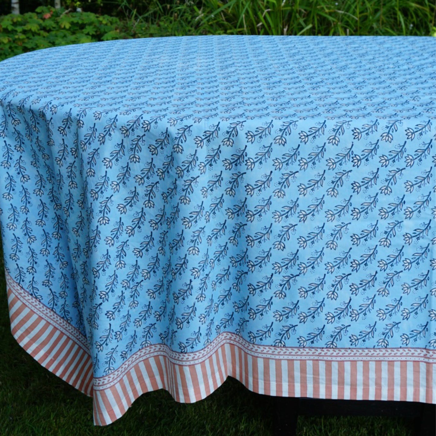 Elle Tablecloth in Blue