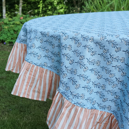 Elle Tablecloth in Blue