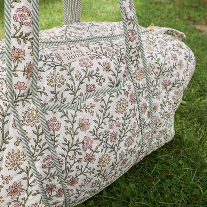 floral design weekend bag 