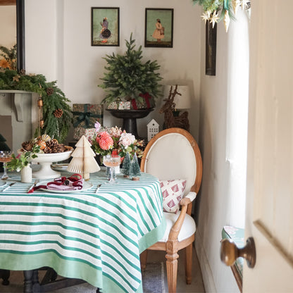 Harper Stripe Tablecloth