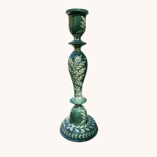 Hand Painted Candlestick
