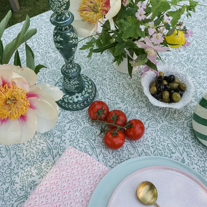 Hazel Tablecloth in Green