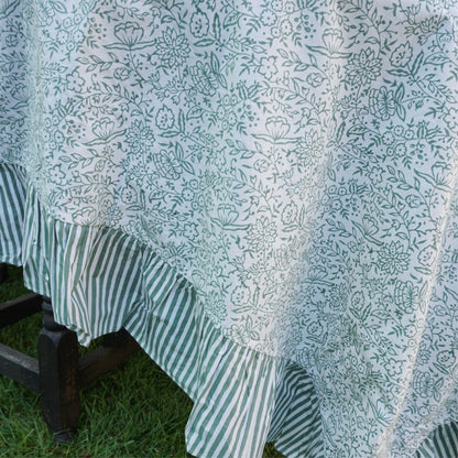 Hazel Green Tablecloth