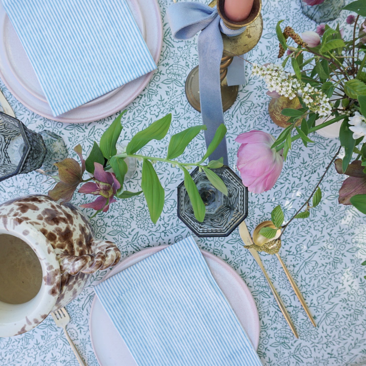 Hazel Green Tablecloth